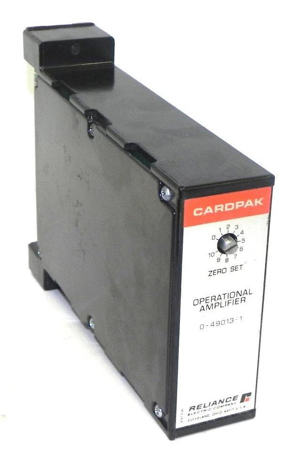 Used RELIANCE ELECTRIC 0-49013-1 PC BOARD CARDPAK 0490131