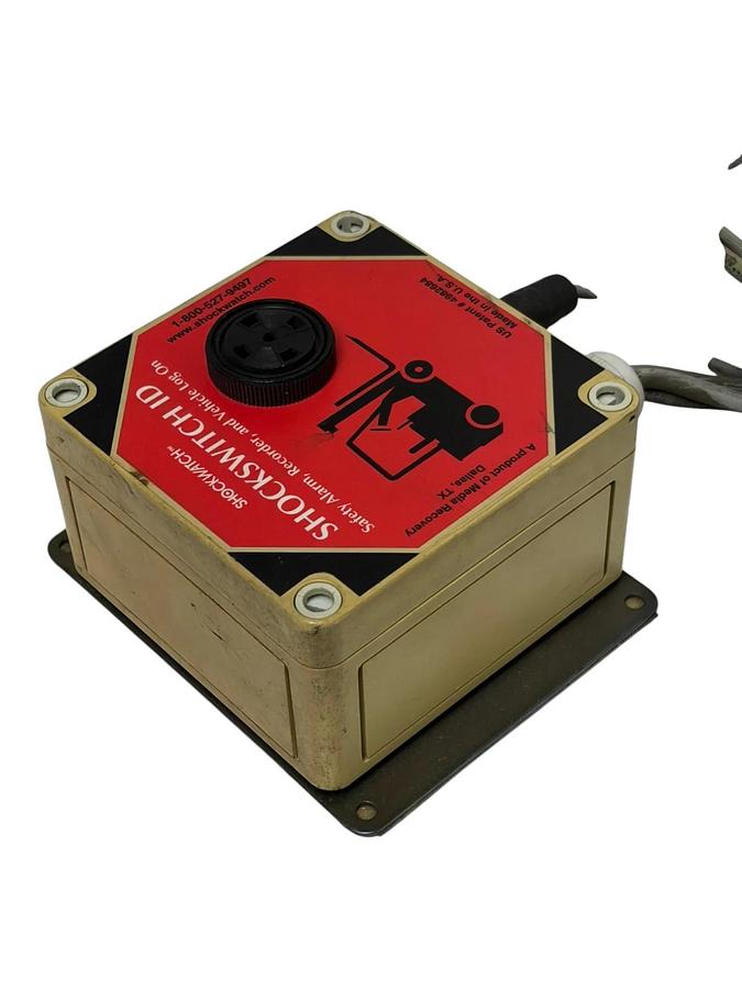 Used ShockWatch ShockSwitch ID1300E Forklift Impact Sensor Safety Alarm 24-60 VDC