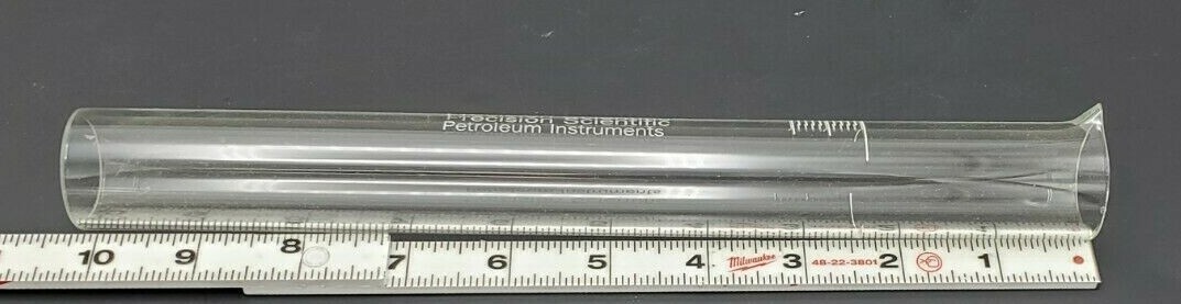 Used NEW PRECISION SCIENTIFIC PETROLEUM INSTRUMENTS 330169 GLASS TUBE COLUMN 1002315