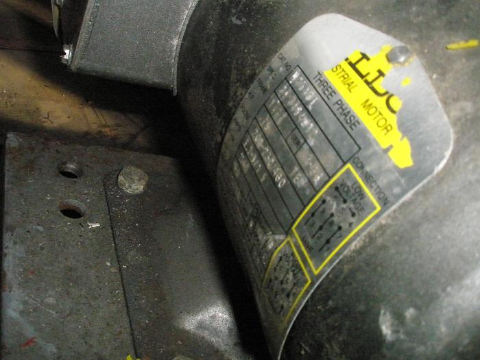 Used Pump, Positive, Jabsco, Mdl 30520-0000, S/st, 3/4 HP, 1" #S735505