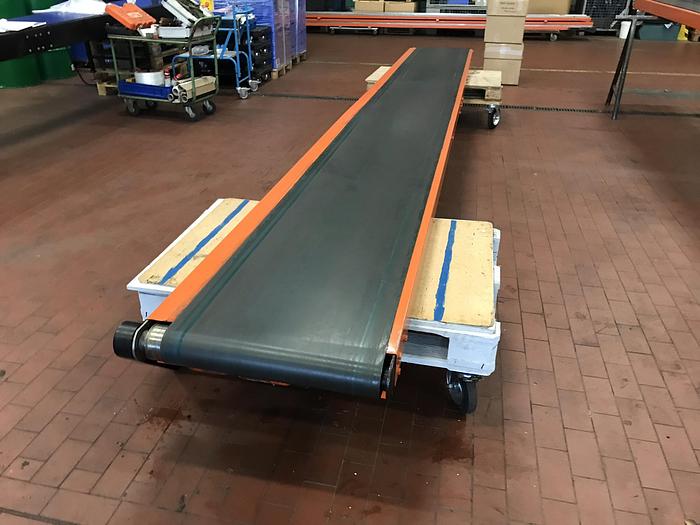 Gebraucht SCHULZ Gurtförderer, Steigförderer, Förderband 5,8m