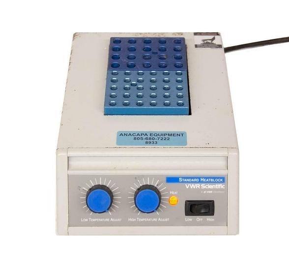 Used VWR Scientific Troemner 13259-032 Analog Heatblock II & 2 Heatblocks (8933)R