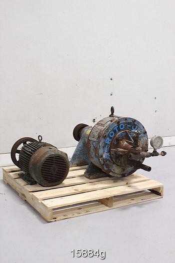 Used Rotojet High Pressure Pump RGB 266 Pump, 2x2x66 #15884