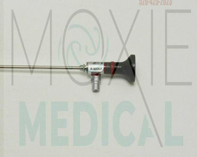 Used R WOLF PandView Plus Autoclave 25 Degree 4mm Hysteroscope 8654.402 by Richard Wolf