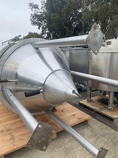 Used Tank, 1,300 Gallon, S/st, Jkt, DT/CB, Insul, D #S743888