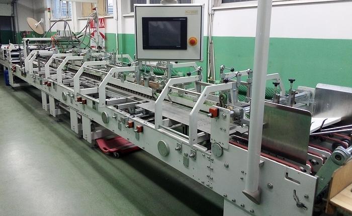 Used FOLDER GLUER Versor Passio model 100 k6 4 POINTS