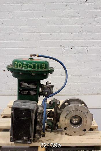 Used Fisher V150 Ser-B 3" Vee-Ball Control Valve #32139