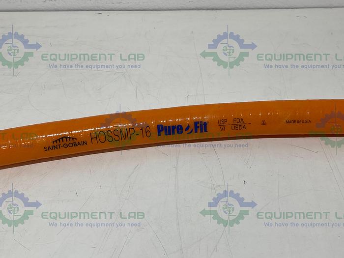 Used Saint Gobain HOSSMP-16 Pure Fit 86" Hose w/ 1 1/2" Sanitary Fitting 125PSI