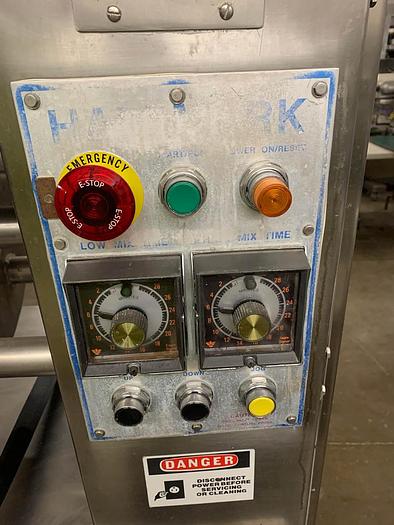 Used PEERLESS Food Machinery L-100 Traditional Enclosed Frame Triple Roller Bar Mixer