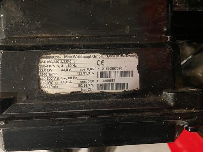 Used 2012 WEISHAUPT G70/2-A