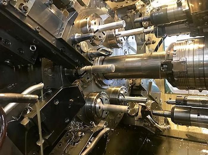 Usado TORNO MULTIFUSO CNC INDEX - MODELO MS42C ano 1999.