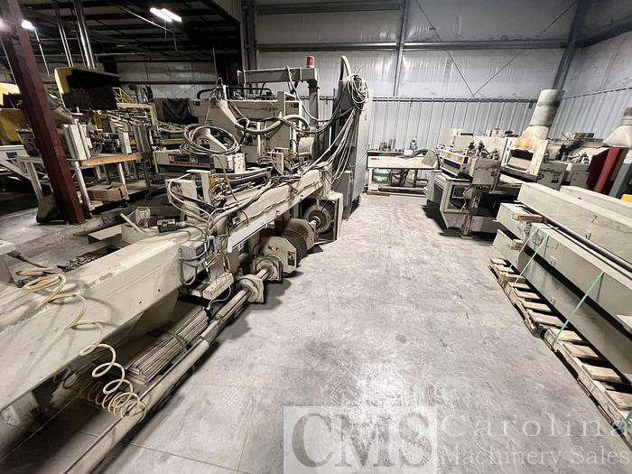 Used Mereen Johnson 424-DC-2+4 Gang Rip Saw