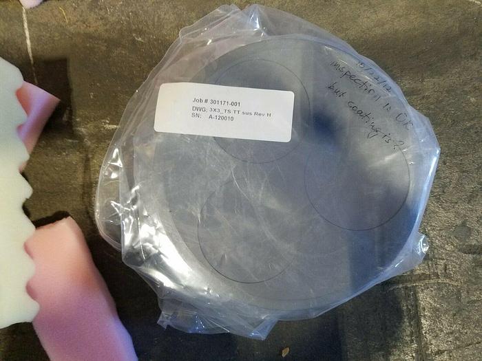 Used Toyo Tanso Graphite Susceptors Discs All Three One Price!!! + FREE SHIPPING!