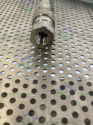 Used 103"  Flexible Hose  w/ Parker FS-50-8FP Hydraulic Quick Connect Hose Coupling