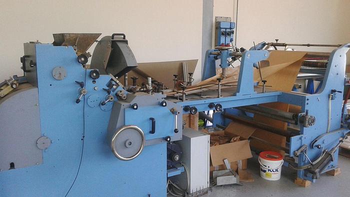 Used BIAGIONI D64M Flat satchel bag making machine of 1979
