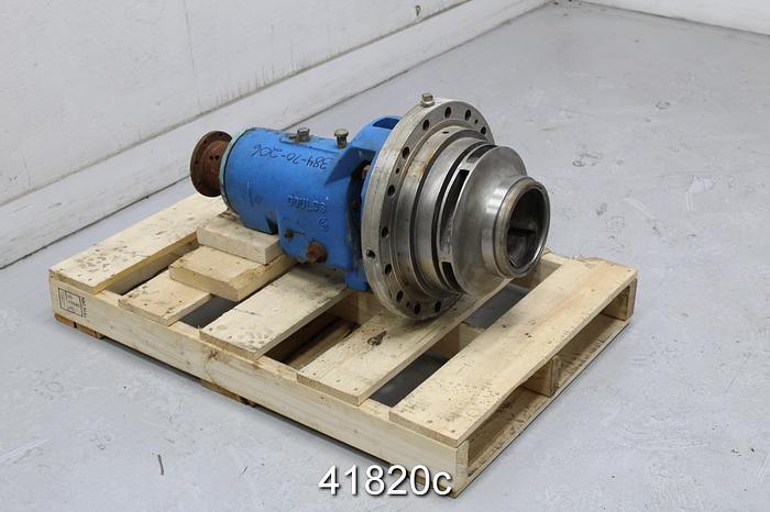 Used Goulds 3700M Pump Power End, Stainleess Steel 5-Vane 11.25" Impeller #41820