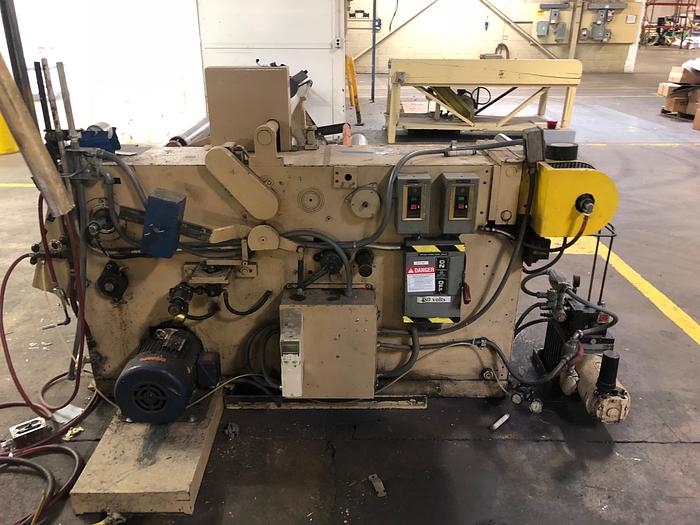 Used 24" STANFORD 142HD DOCTOR MACHINE 36" ROLL DIAMETER 1,500 FPM