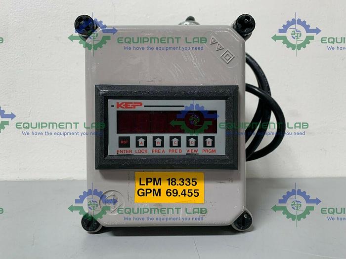 Used Sponsler SP714 Explosion Proof Amplifier w/ 21" Turbine Flow Meter