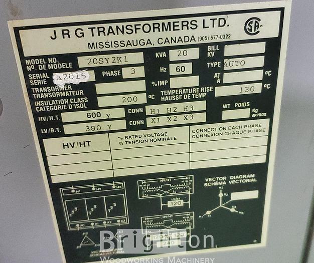 Used 1994 Friulmac FN5 , 1800 Used Double End Tenoner #BM2047