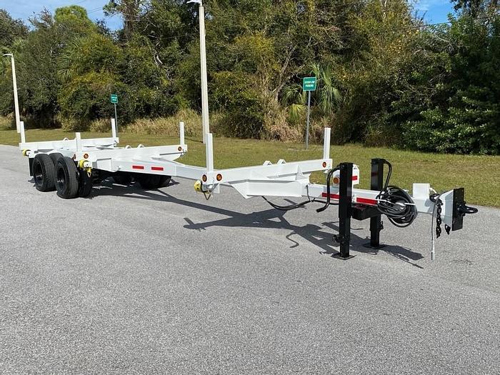 Used Butler BP-2080 TA AB Extendable Pole Trailer - 04886