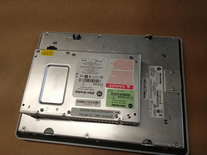 Used Allen Bradley Panelview Plus 1000 Tested 2711P-RP6 G 2711P-RDT10C GH101