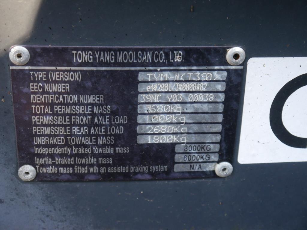 Used TYM T390 Compact Tractor