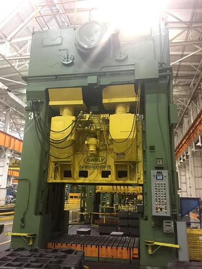 Used Press Sheet Stamping Mechanical Double Action D4-800-500-108-72