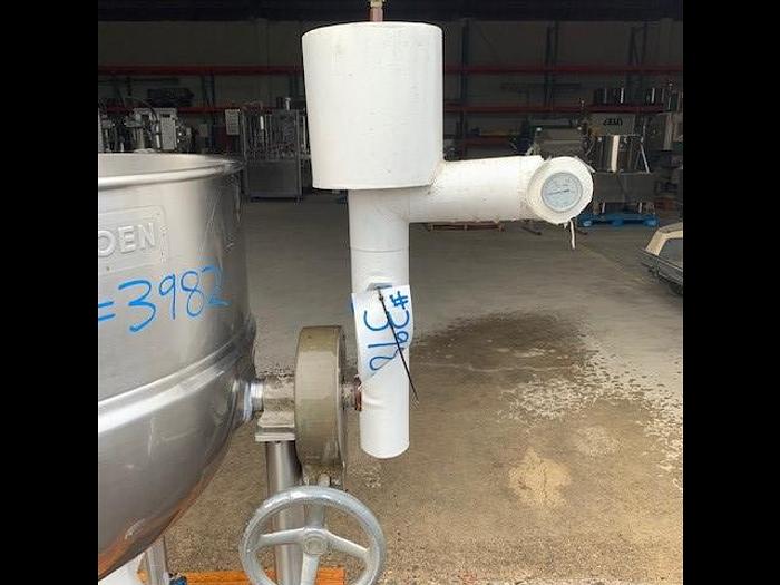 Used Groen 60 Gallon Tilting Stainless Steel Jacketed Steam Mix Kettle D-60