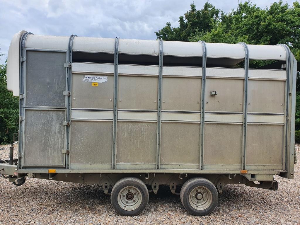 Used Ifor Williams DP120S Livestock Trailer for Sale at LBG Machine...