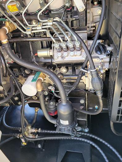 25kva Sound Enclosed Trailer Mounted Generator /New Warranty Tier 4 Final  New