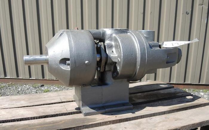 Used USED TUTHILL ROTARY LOBE PUMP, 3'' X 3'' INLET & OUTLET, STAINLESS STEEL