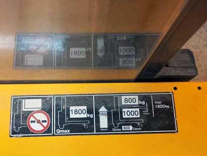 Used 2012 Jungheinrich Germany Pedestrian stacker Jungheinrich EJDK K18