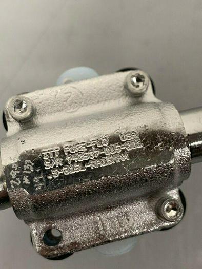 Used ITT Pure-Flo .5-316L-RA15MAX Diaphragm Valve w/ 1" Sanitary Fittings