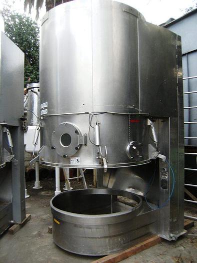 Used Dryer, Fluid Bed, 28 CF, Sani S/st, Aeromatic, Model S8 #S740328