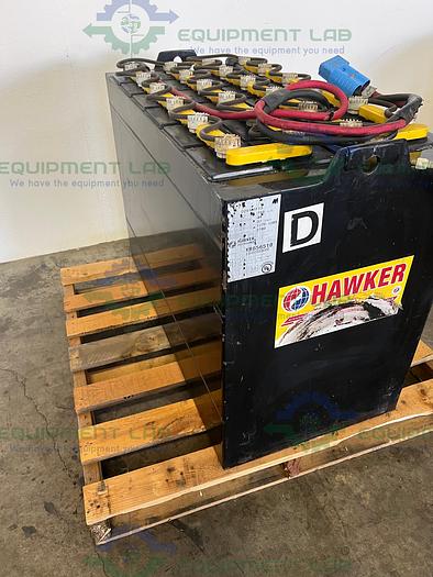  for parts or not working Hawker  024125F13 Forklift Battery 48 V, 37 Amps