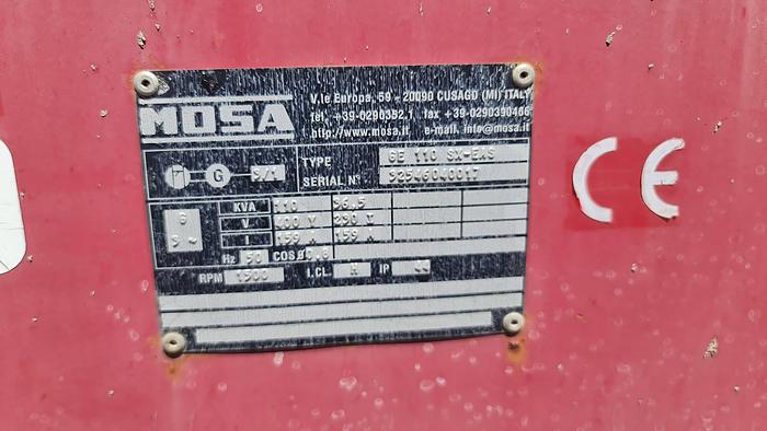 Usato 2000 Mosa GE 110  SX EAS