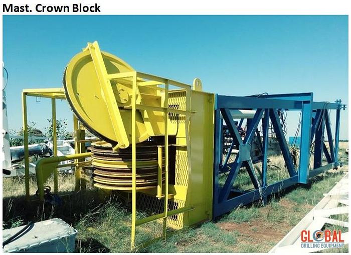 Used Item 0652 : Land Cantilever Rig 1000 HP, Capable of Drilling to 18,000 feet land rig