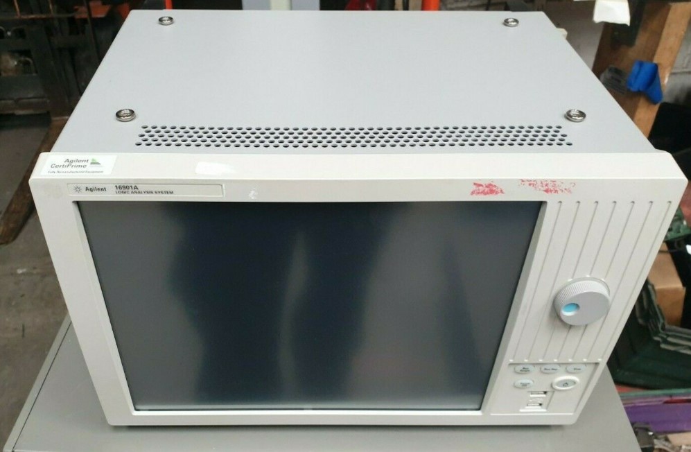 Used AGILENT 16901A LOGIC ANALYSIS SYSTEM W/ X2 16741A MODULES (R4S1.3)