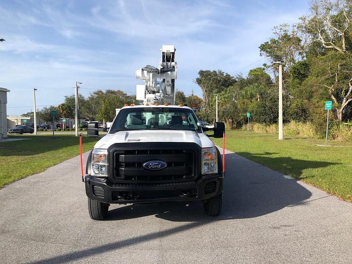 Used 2014 Ford F550 Altec AT40-MH 45ft Material Handling Bucket Truck - P87341