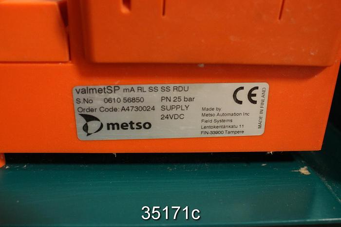 Used Metso Smart Pulp Consistency Transmitter, Valmet SP, RL Blade #35171