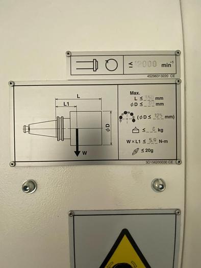 Used 2018 Mazak Vertical Center Nexus 530C-II 5X Machining Center