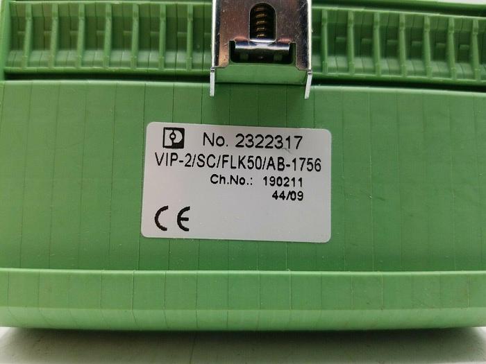 Used Phoenix Contact Terminal Block Passive Interface Module Cat No 2322317 VIP-2/SC/