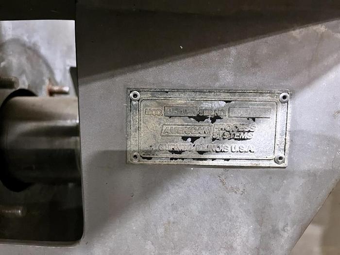 Used 120 CU. FT. AMERICAN PROCESS HEAVY DUTY DOUBLE RIBBON BLENDER - S/S - 50 HP