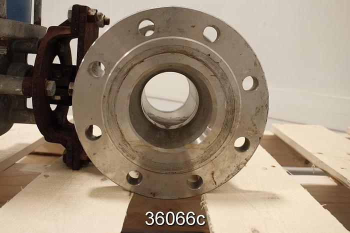 Used Neles Jamesbury 4 815L TT 3600MT 4" Ball Control Valve #36066