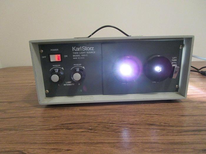 Used KARL STORZ 483-C TWING LIGHT SOURCE