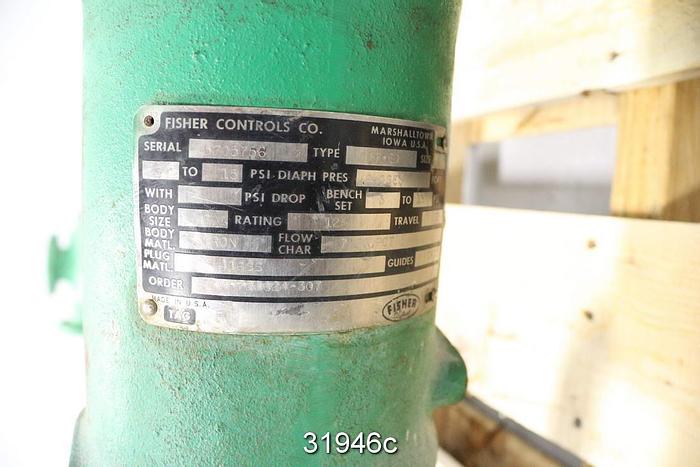 Used Fisher 657-ED 6" Steam Valve #31946