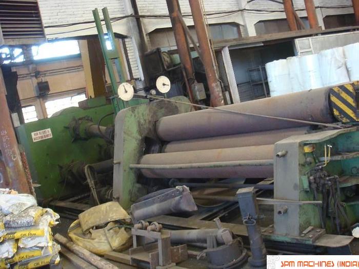 Used FOMP Plate Bending 4 Roll Hydraulic Pre Pinch