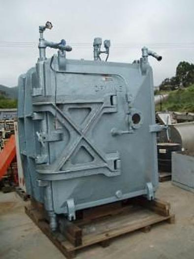 Used Dryer, Tray, Vacuum, 333 SF, 20 Trays, C/st, HK Porter #S291410