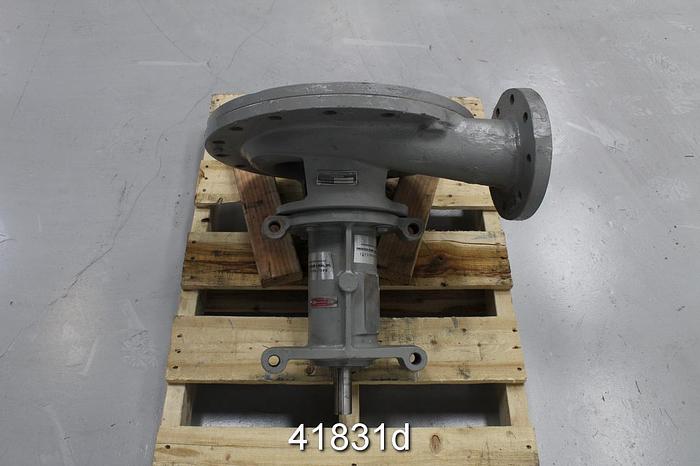 Used Krogh 4x9 855 OH Filtrate Pump, 6-Vane Stainless Steel Impeller #41831