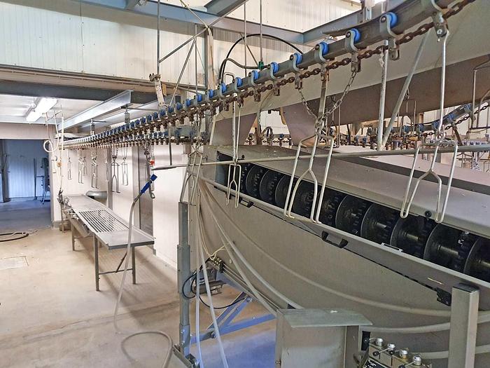 Used 2009 justus.jahn@chicagowood.fi Complete slaughtering and BAYLE plucking plant for turkeys (poultry)